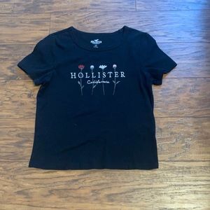 black hollister top